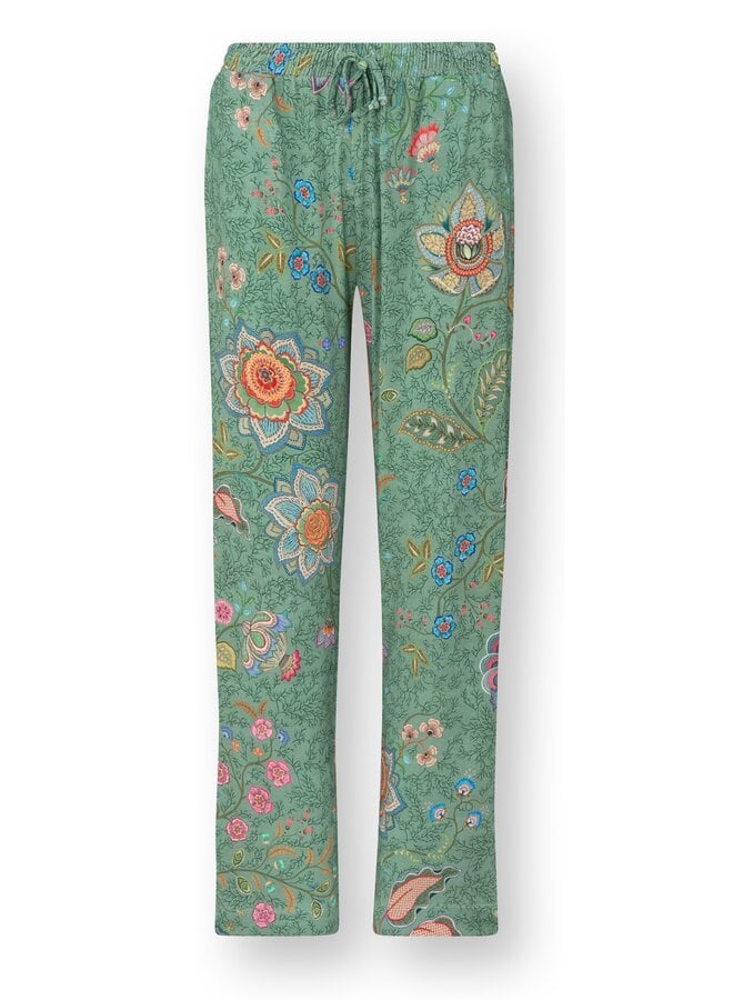 Belin Long Trousers Mumbai Morning Green