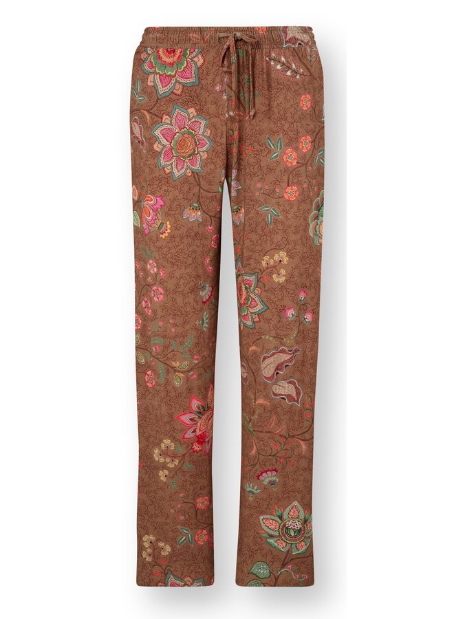 Belin Long Trousers Mumbai Morning Brown
