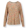 Tina Long Sleeve Top Flora Bangalore Sand