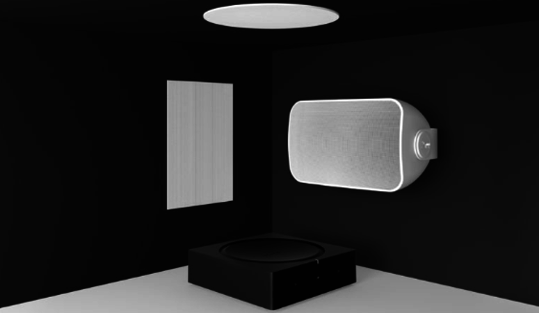 Sonos lanceert inbouw- en buitenspeakers.