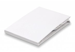 Fitted Sheet Satin Soft White