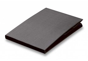 Fitted Sheet Satin Soft Anthracite