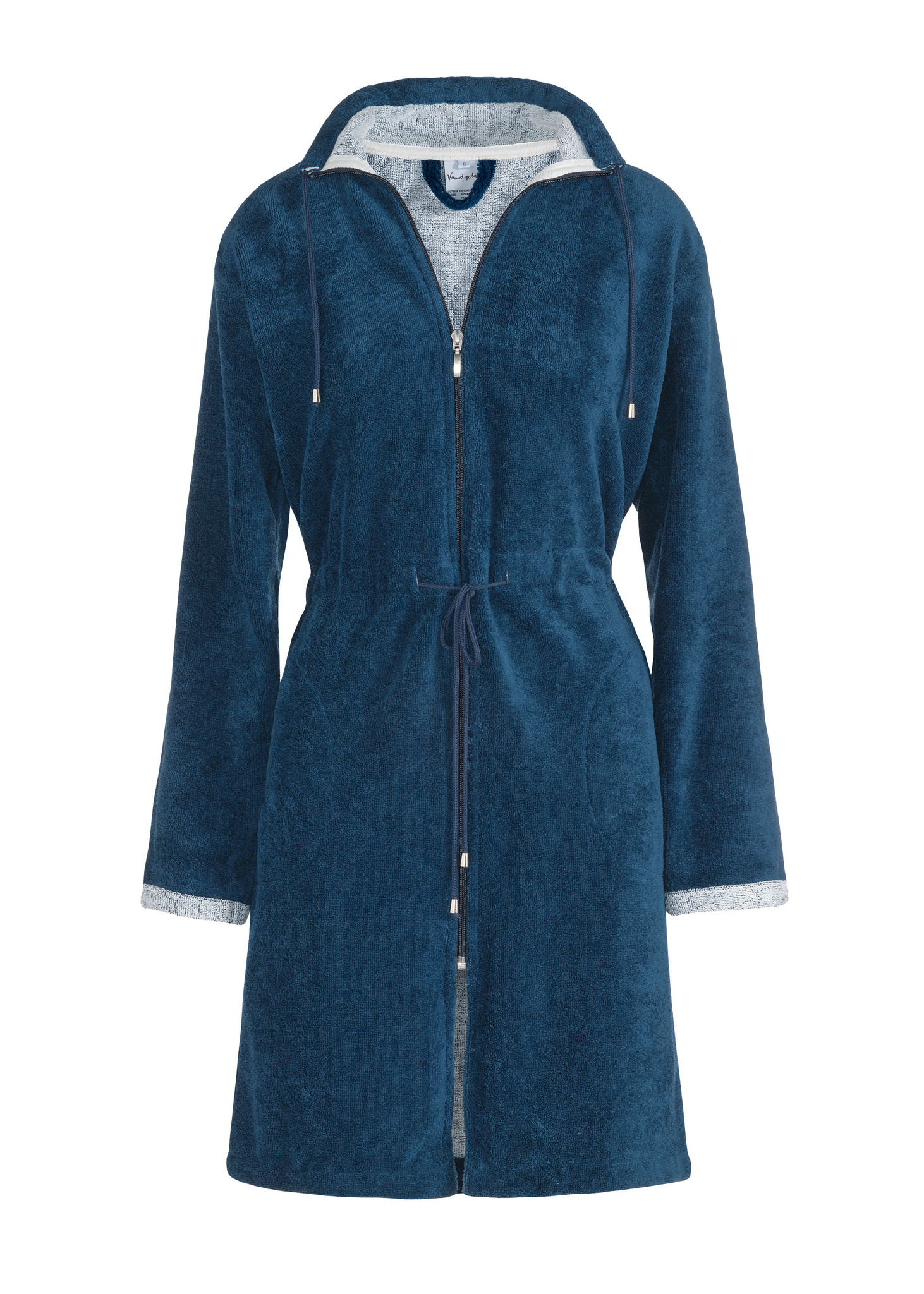 CHICAGO bathrobe color Navy-036 (BAGE14202)