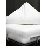 Jersey supreme fitted sheet Sandy Gold-117 (stretch) SLKM8201