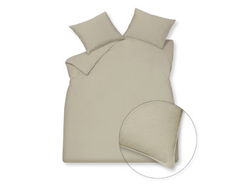 WASHED COTTON kussensloop 60x70 cm Stone (katoen)