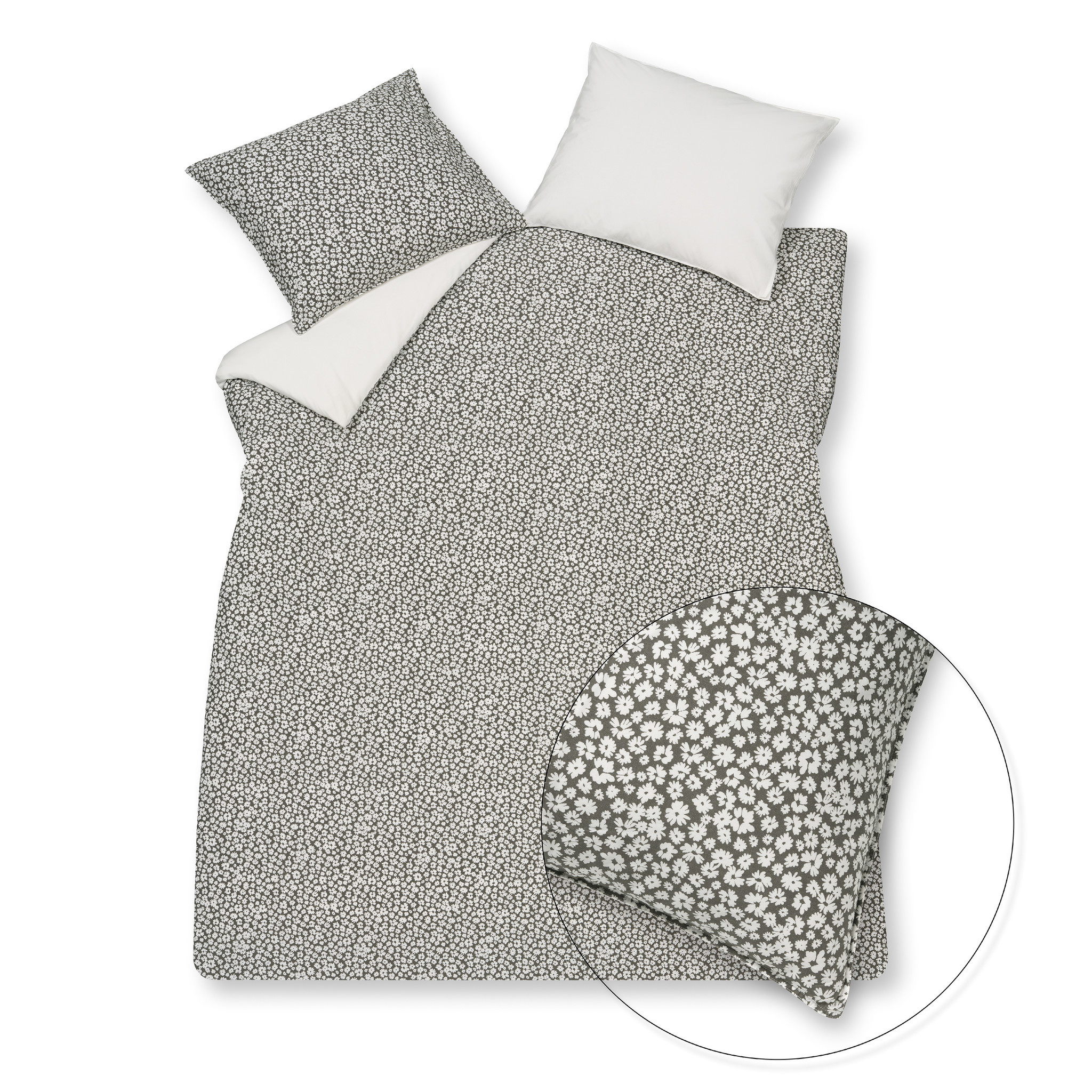 Duvet cover PURE 53 Anthracite 240x220 cm (percale cotton) PRSA21153