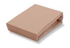 JERSEY SUPREME hoeslaken Praline