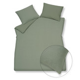 Duvet cover PURITY 79 Smoke Green 240x220 cm (linen / cotton) PUCO16179