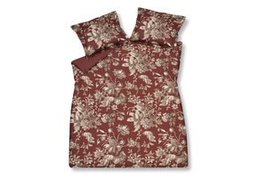 Dekbedovertrek BLOOM ART Cabernet 200x220 cm (satijnkatoen)
