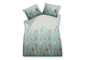 Housse de couette WINDY Vert Clair 200x220 cm (coton satiné)