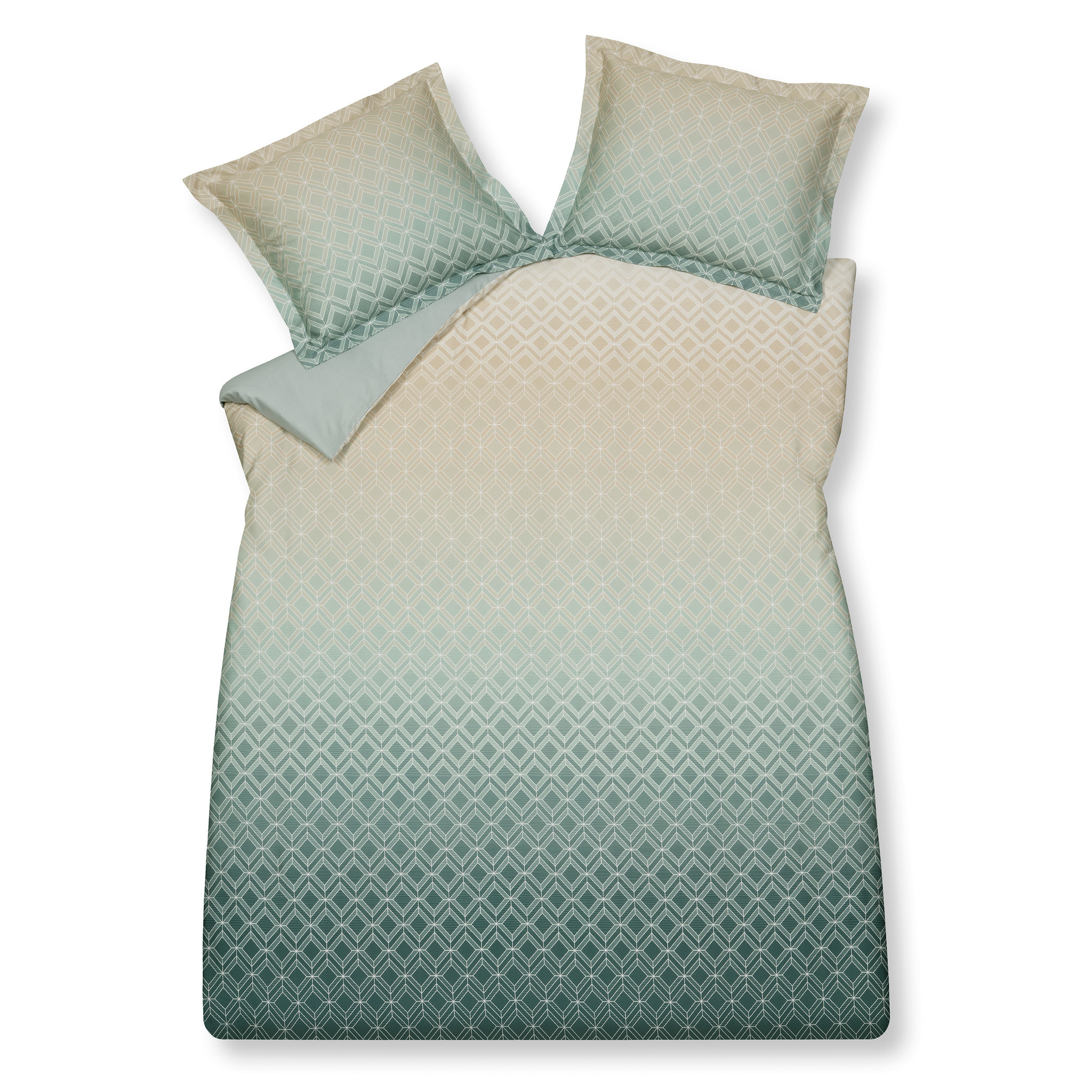 Duvet cover GLAM Light Green 200x220 cm (satin) SAM122106
