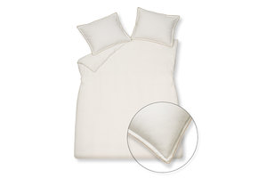 Dekbedovertrek PURE 60 Off White 140x220 cm (linnen/katoen)