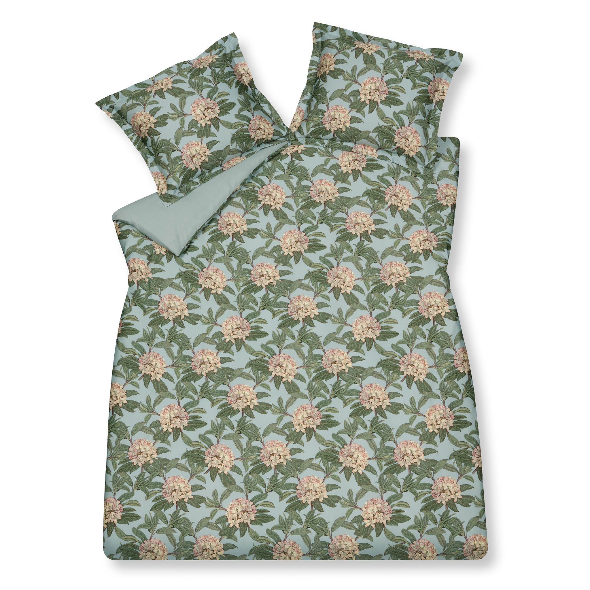 Dekbedovertrek EVERGREEN Pearl Blue 200x220 cm (satijn) SAM122104