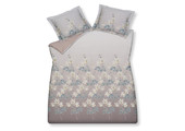 Duvet cover PEACEFUL Stone 240x220 cm (satin cotton)