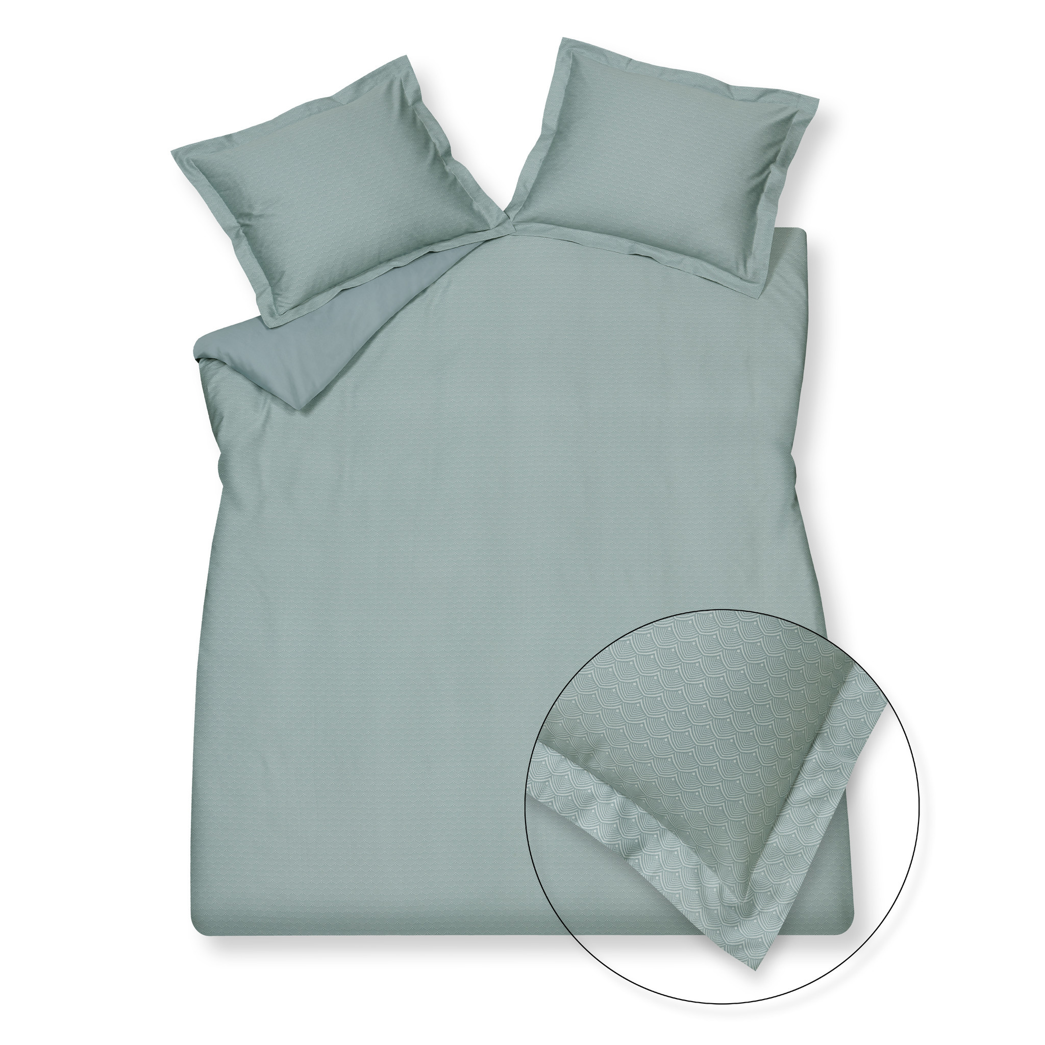 Duvet cover FIZZY Pearl Blue 140x220 cm (satin) SASA22104