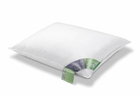 Hoofdkussen PURE NATURE (medium / groen label)