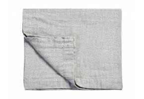 PURE 22 plaid/sprei 260x260 cm Grey-011 (katoen/linnen)