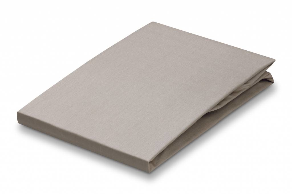 Hoeslaken SATIN SOFT Stone