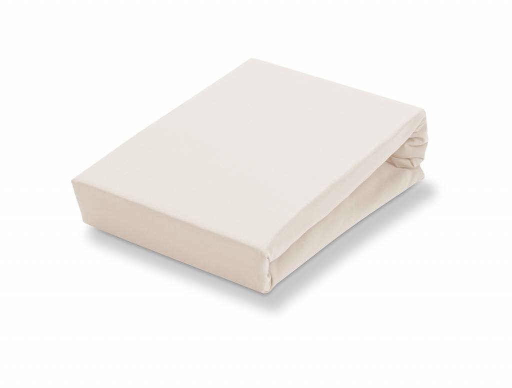 Vandyck JERSEY SOFT topper fitted sheet Natural