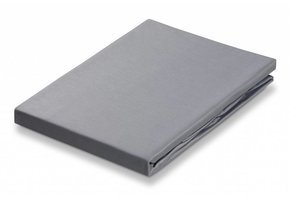 Fitted Sheet SATIN SOFT Steel Grey