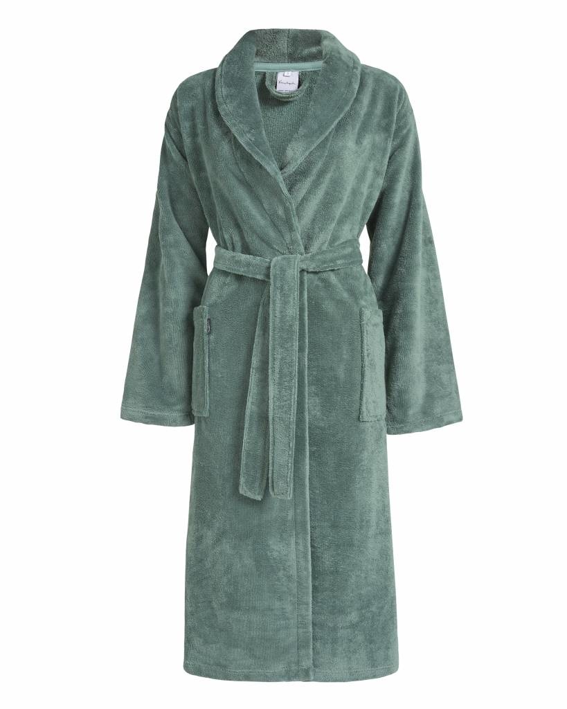 BEAUMONT bathrobe Vintage Green-166 (BAGE14201)
