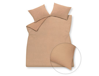 Duvet cover PURITY 79 Praline 240x220 cm (linen / cotton)