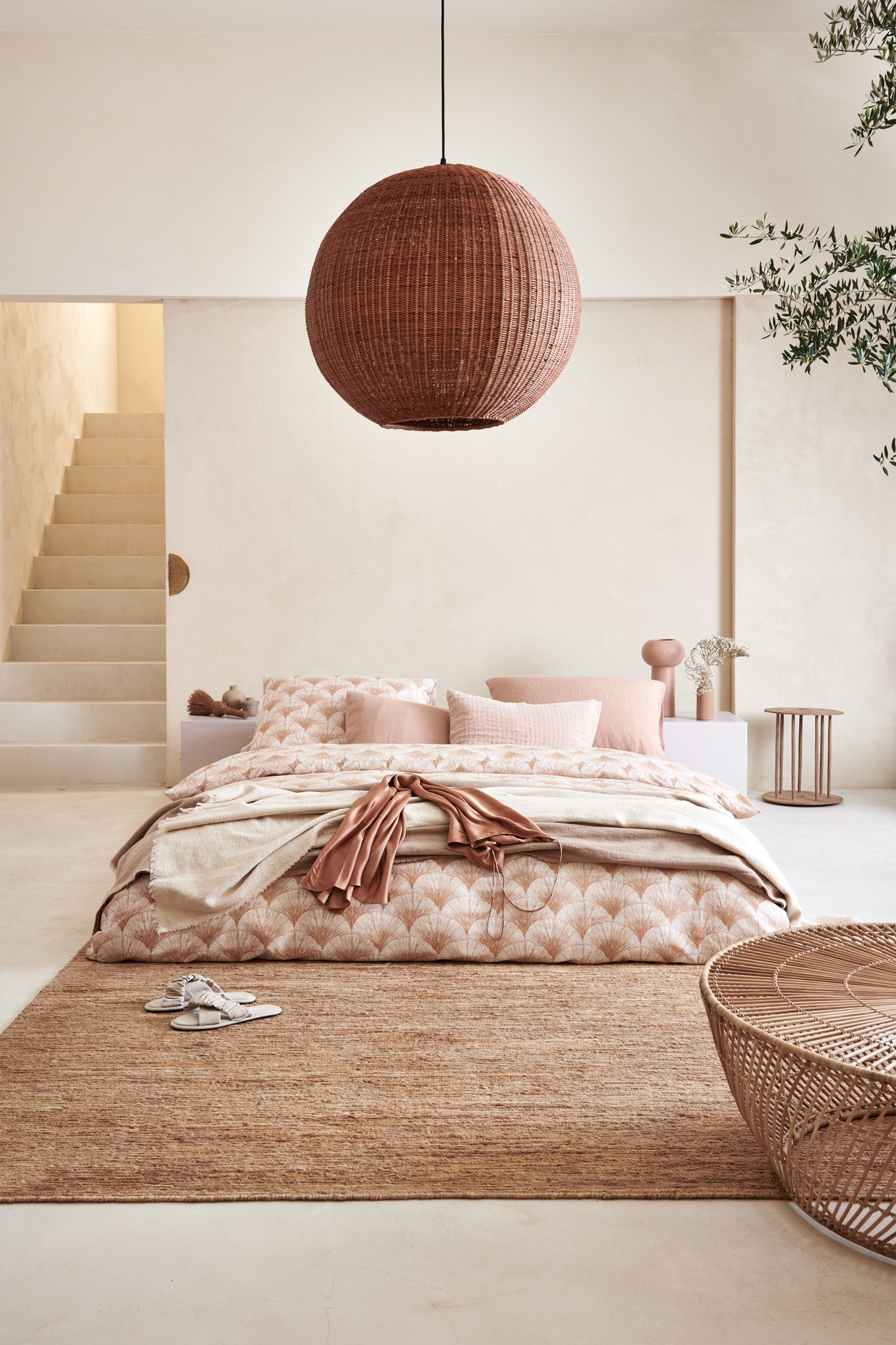 Dekbedovertrek PURITY 79 Praline 240x220 cm (linnen / katoen) PUCO16179