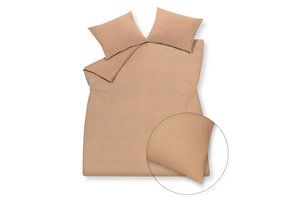 Dekbedovertrek PURITY 79 Praline 200x220 cm (linnen / katoen)