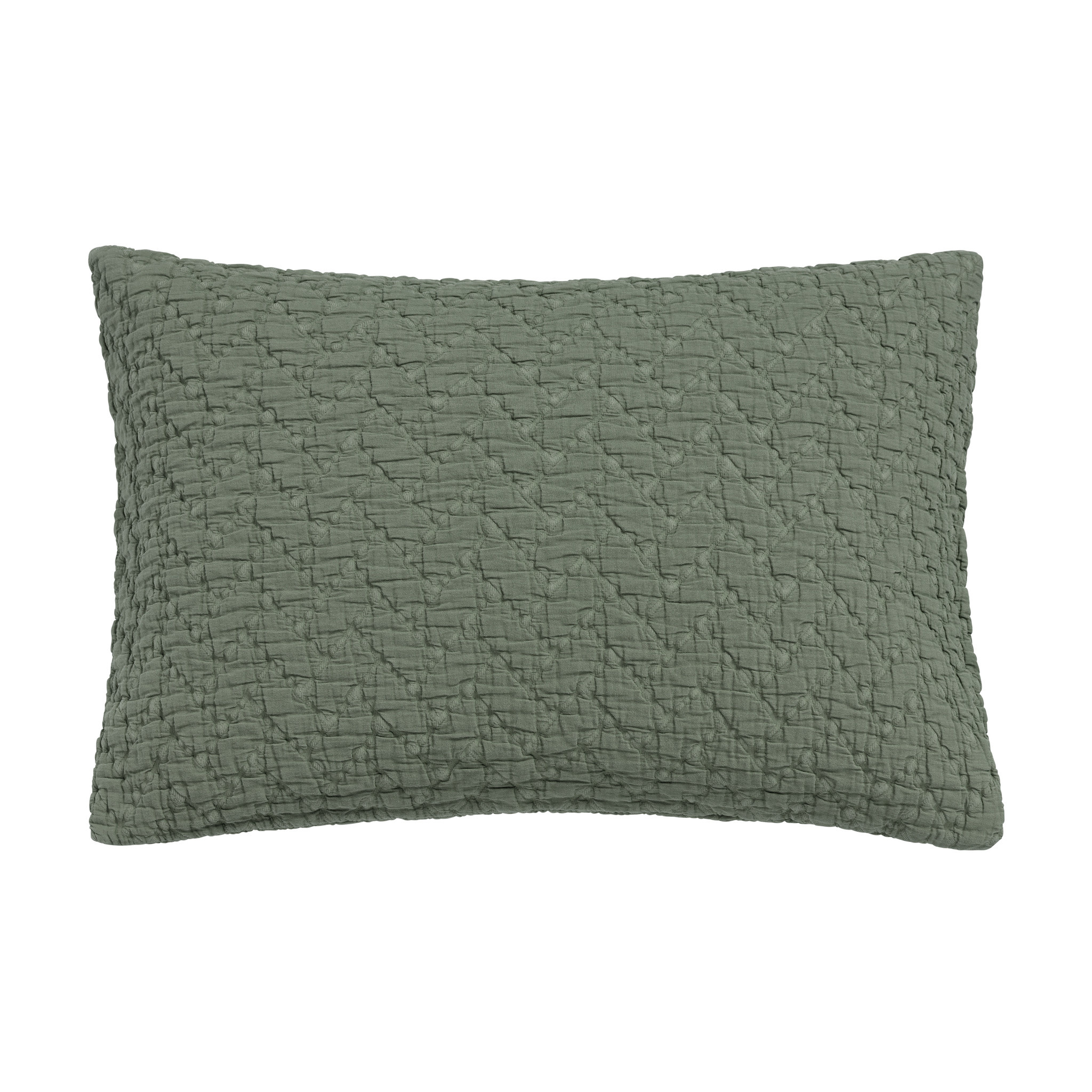 Vandyck PURE 10 kussensloop Sage Green 40x55 cm