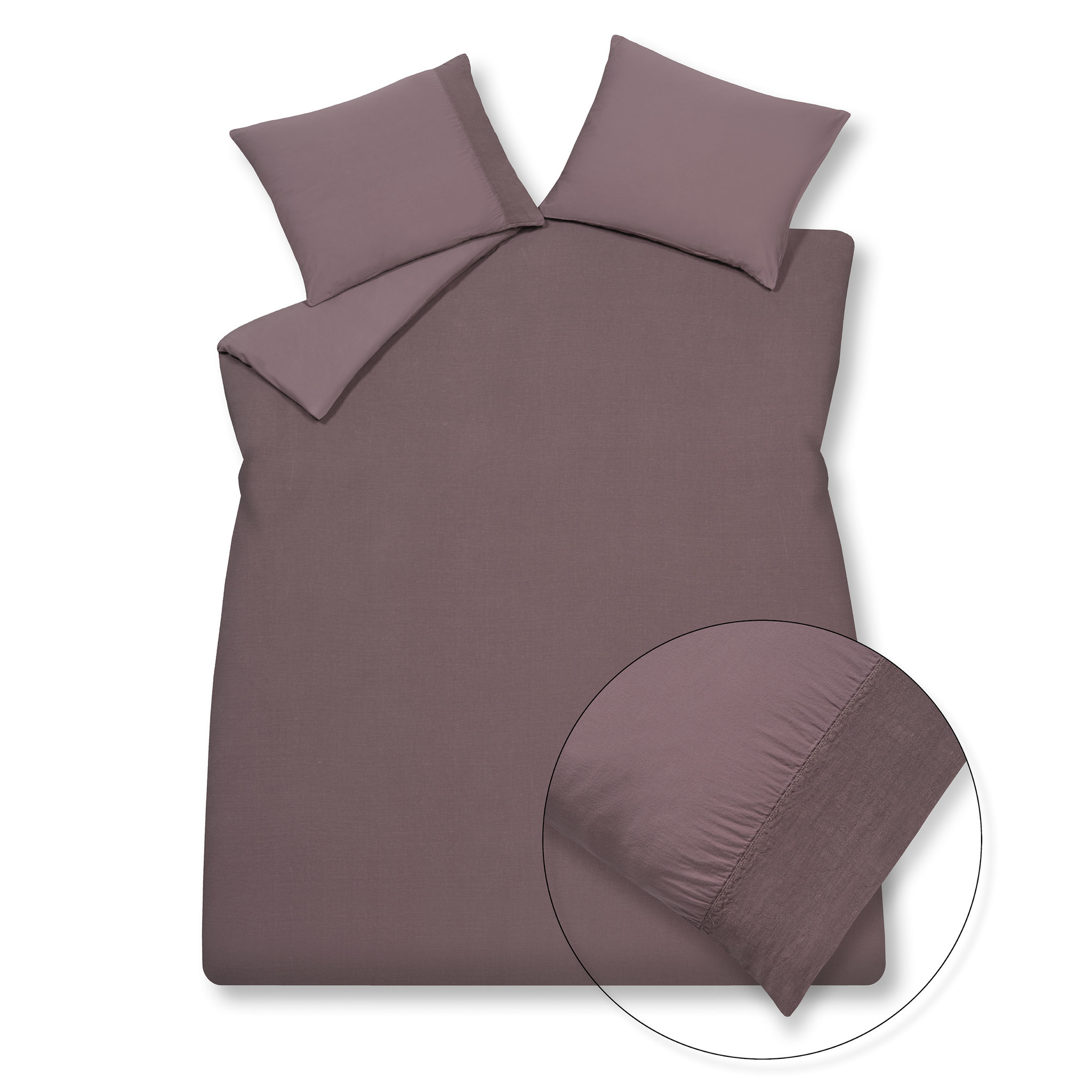 Duvet cover PURE 07 Moonscape 200x220 cm (linen / satin cotton) PRSA17207