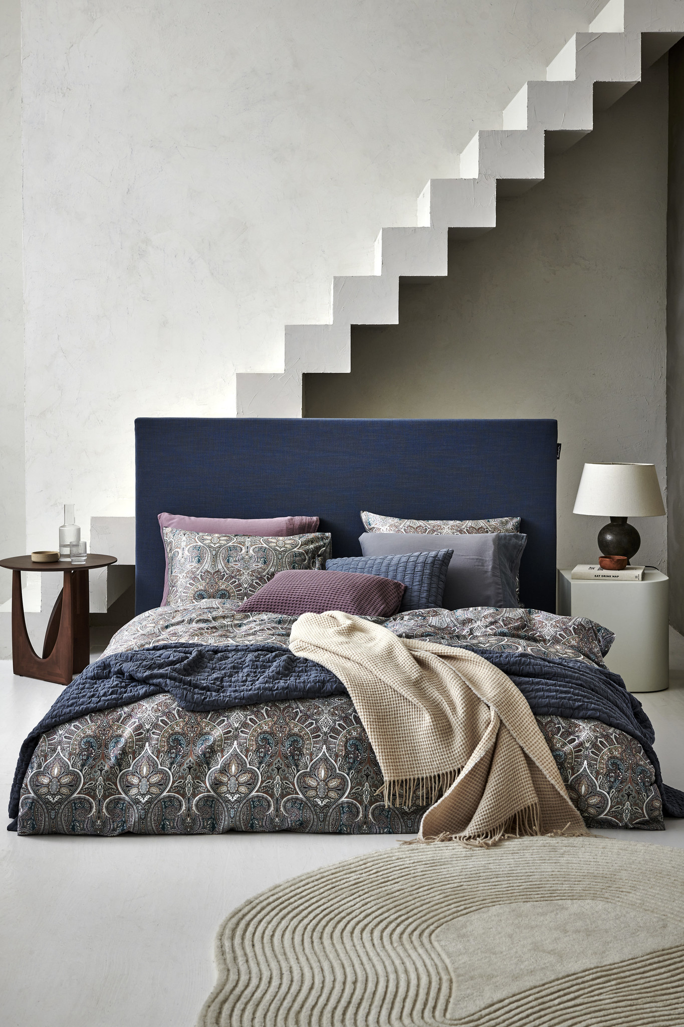 Duvet cover PURE 07 Moonscape 200x220 cm (linen / satin cotton) PRSA17207