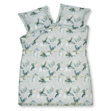 Housse de couette FLOWER PARTY Bleu Perle 200x220 cm (SABB22216)