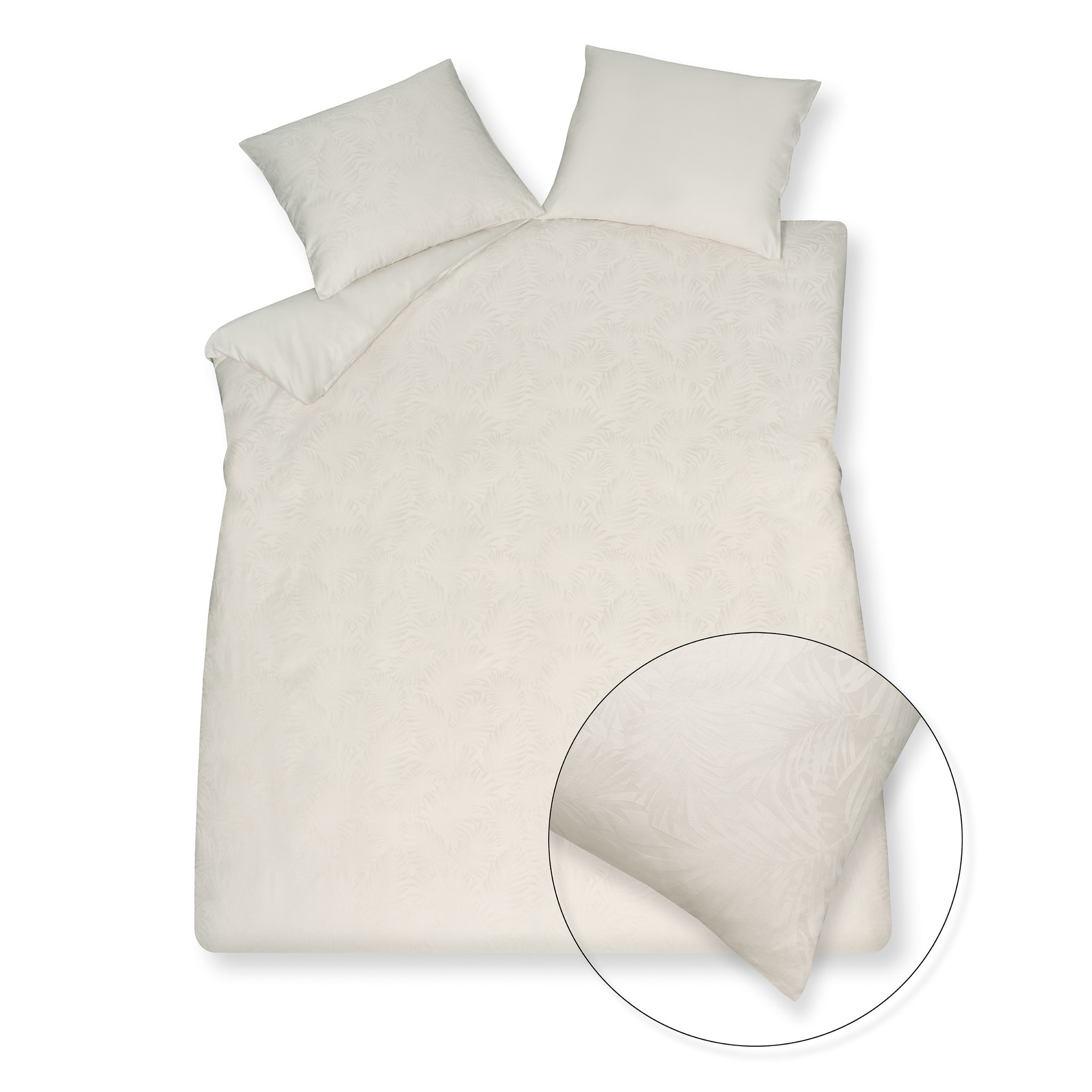 Housse de couette PURITY Florence Crème Tan 140x220 cm (PUSA22201)