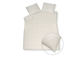 Dekbedovertrek PURITY Florence Cream Tan 200x220 cm (satijnkatoen)