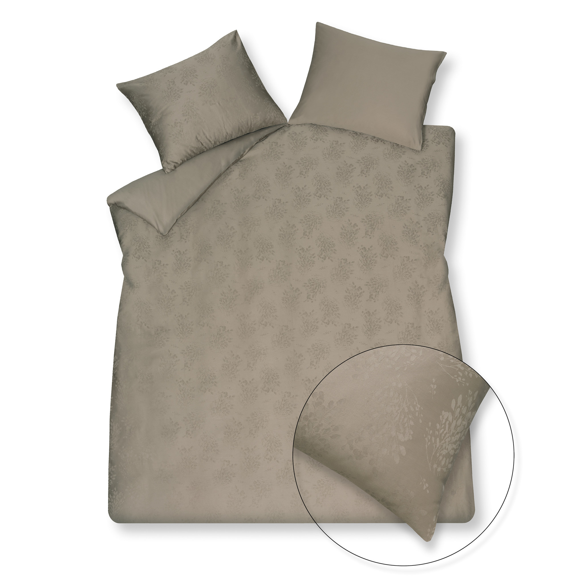 Housse de couette PURITY Sienna Noisette 140x220 cm (PUSA22203)