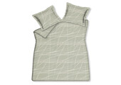 Duvet cover MEANINGFUL Smoke Green 140x220 cm (satin cotton)