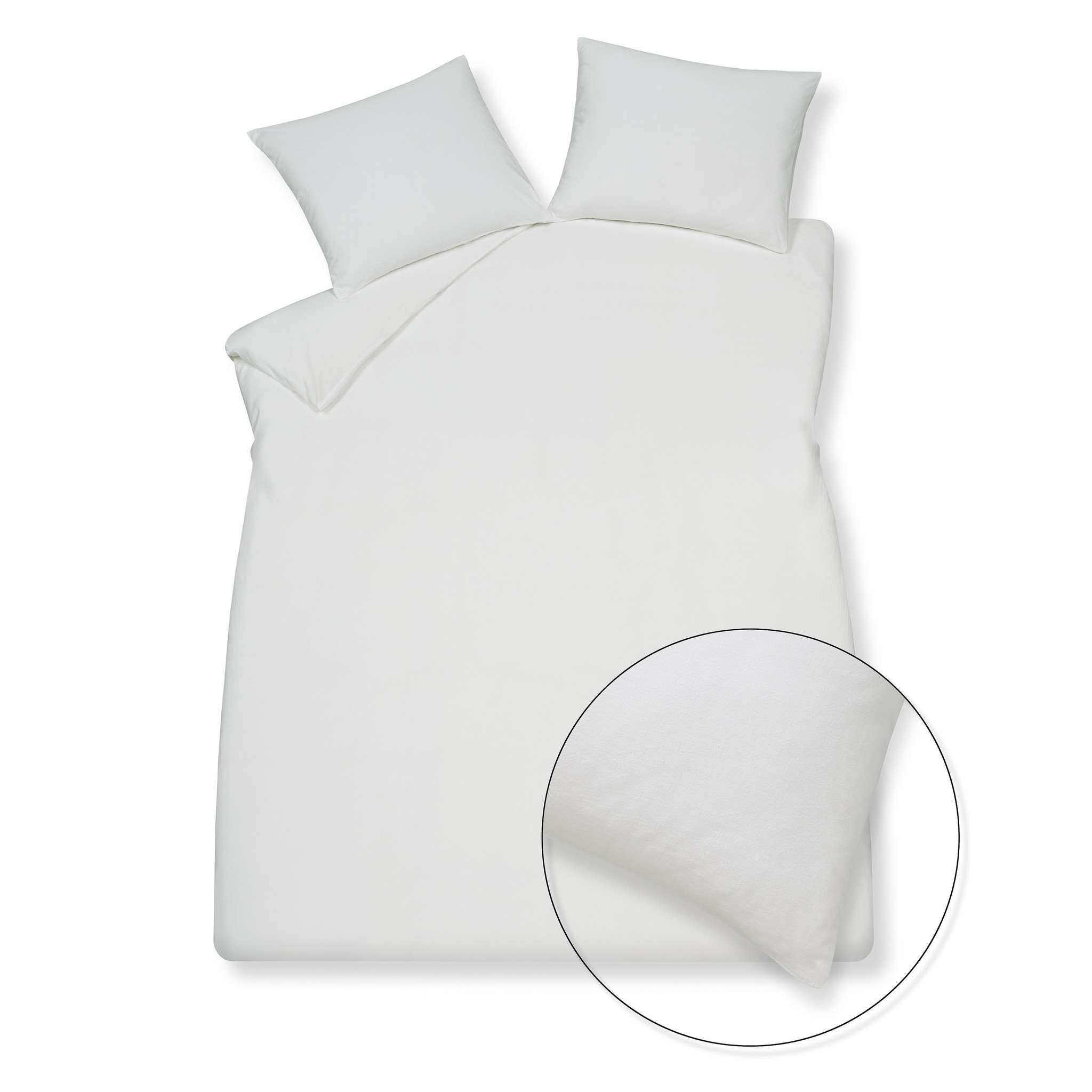 Vandyck PURE 66 dekbedovertrek Off White 140x220 cm
