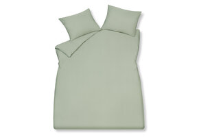 Dekbedovertrek HOME 98 Smoke Green 140x220 cm (satijn Tencel)