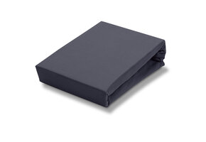 Drap-housse surmatelas JERSEY SOFT Encre Bleue