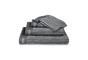 Handdoek HOME Petit Ligne Off Black