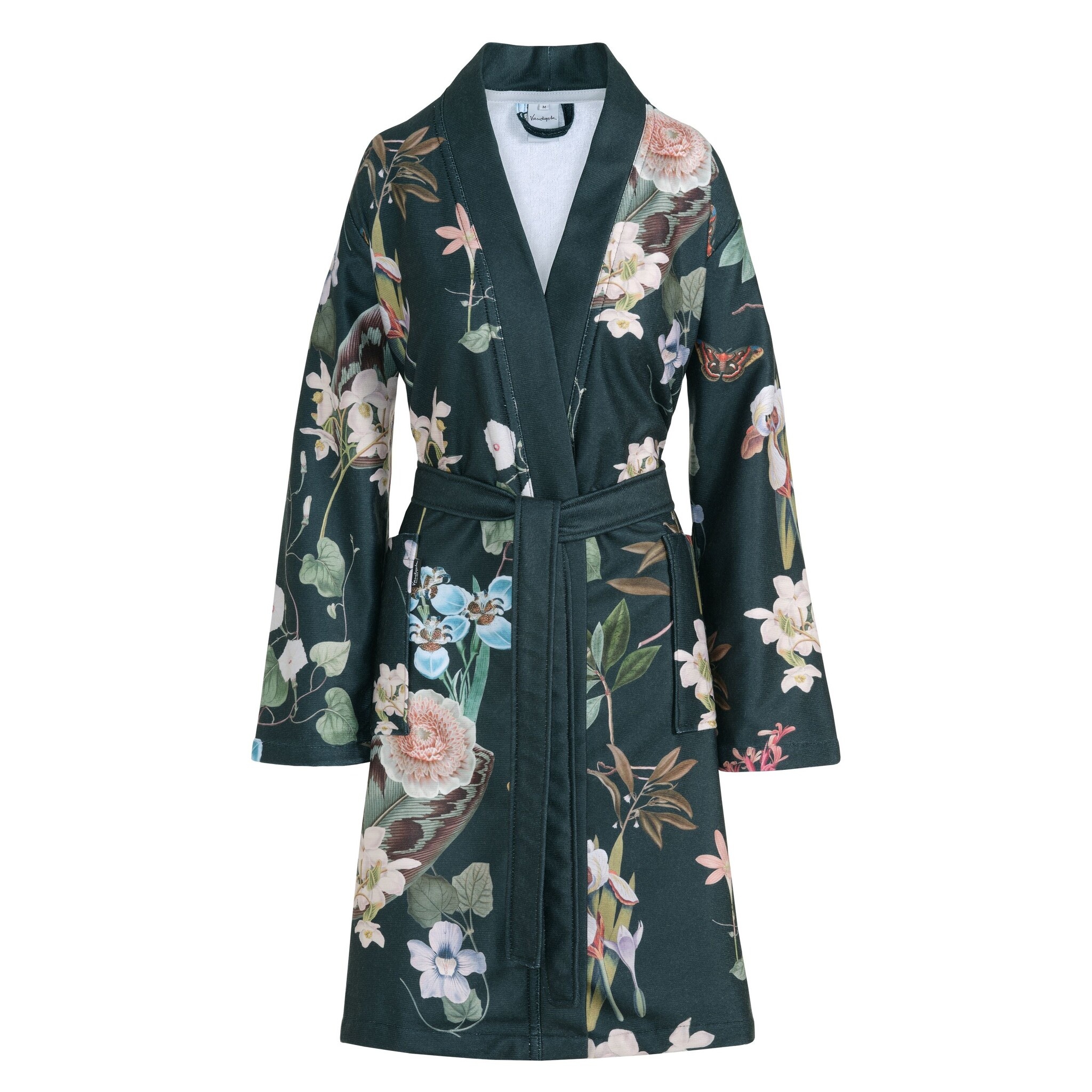 Bathrobe MILA multicolour, Blue Ink