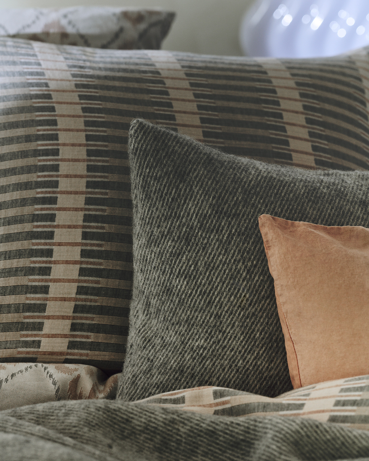 Dekbedovertrek PURE 73 stone 200x220 cm