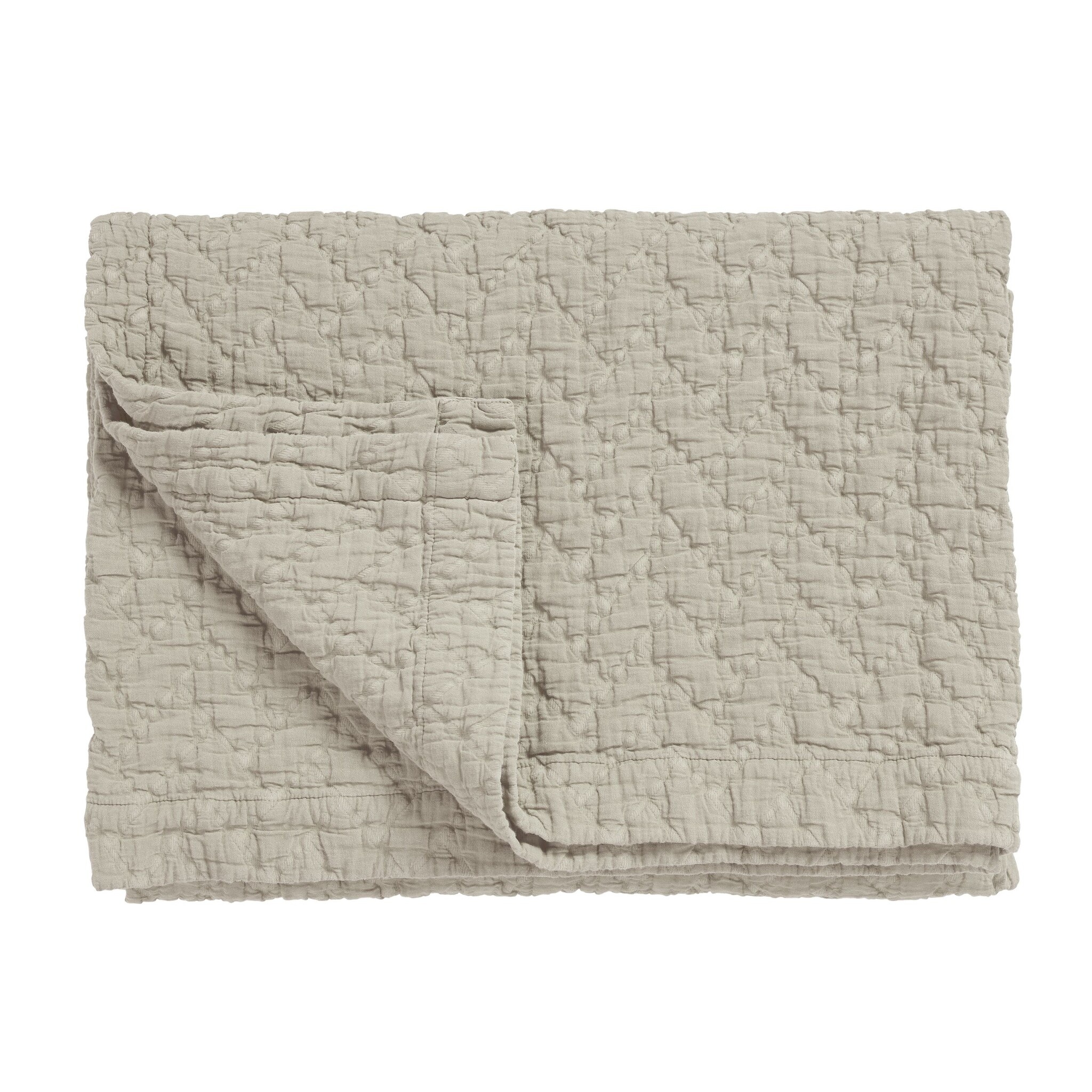 Vandyck PURE 10 bedspread Stone 260x260 cm