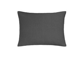 PURE 68 kussensloop 40x55 cm Off Black (katoen)