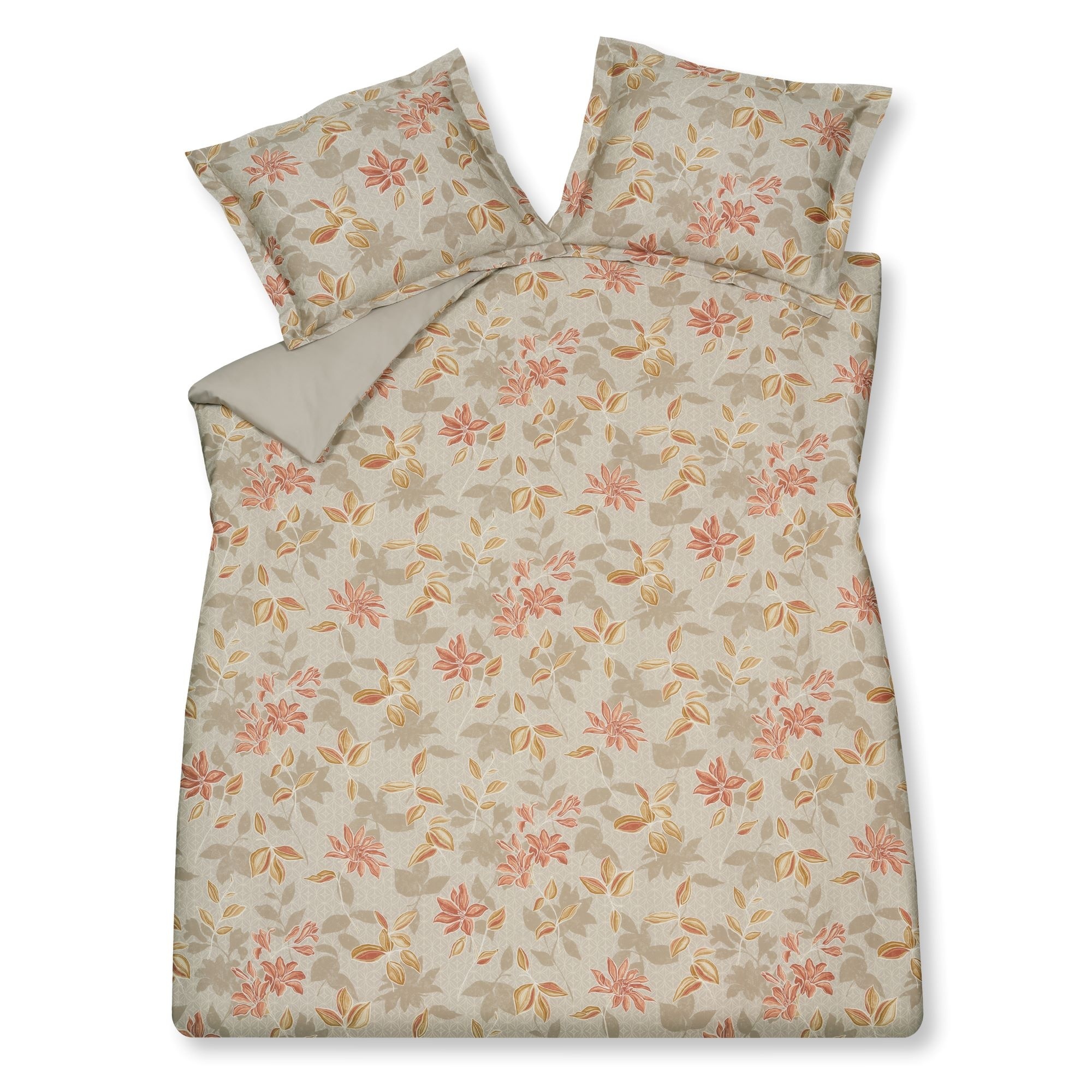 Duvet cover CASHMERE GLOW linen 140x220 cm (satin cotton)