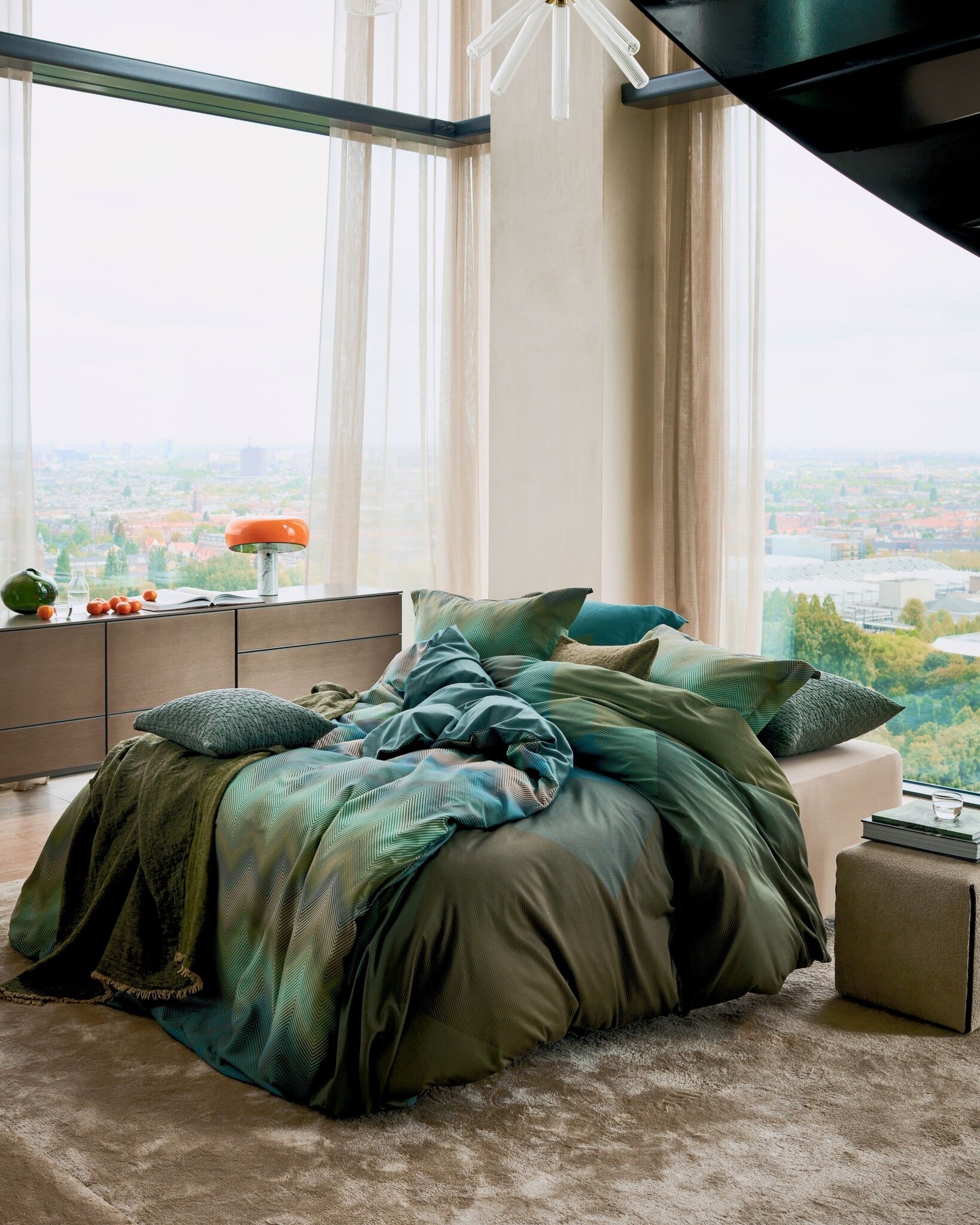 Duvet cover SNOOZE multi 240x220 cm (satin cotton)