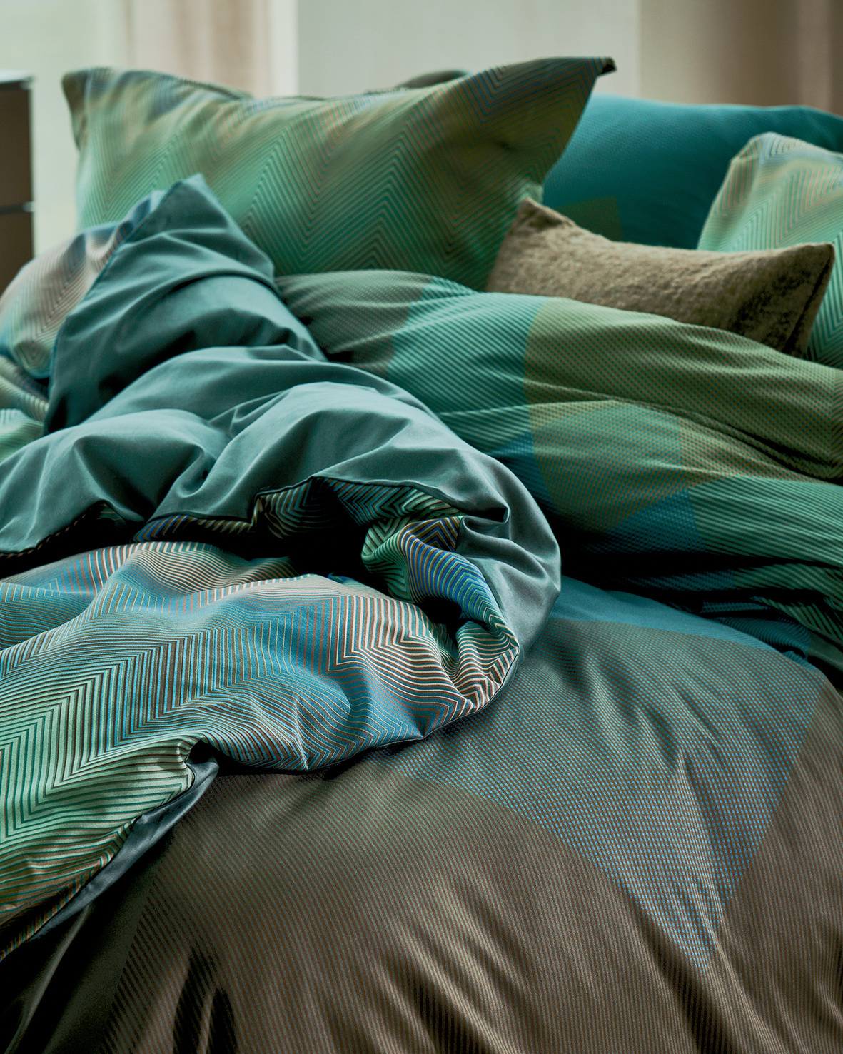 Duvet cover SNOOZE multi 240x220 cm (satin cotton)