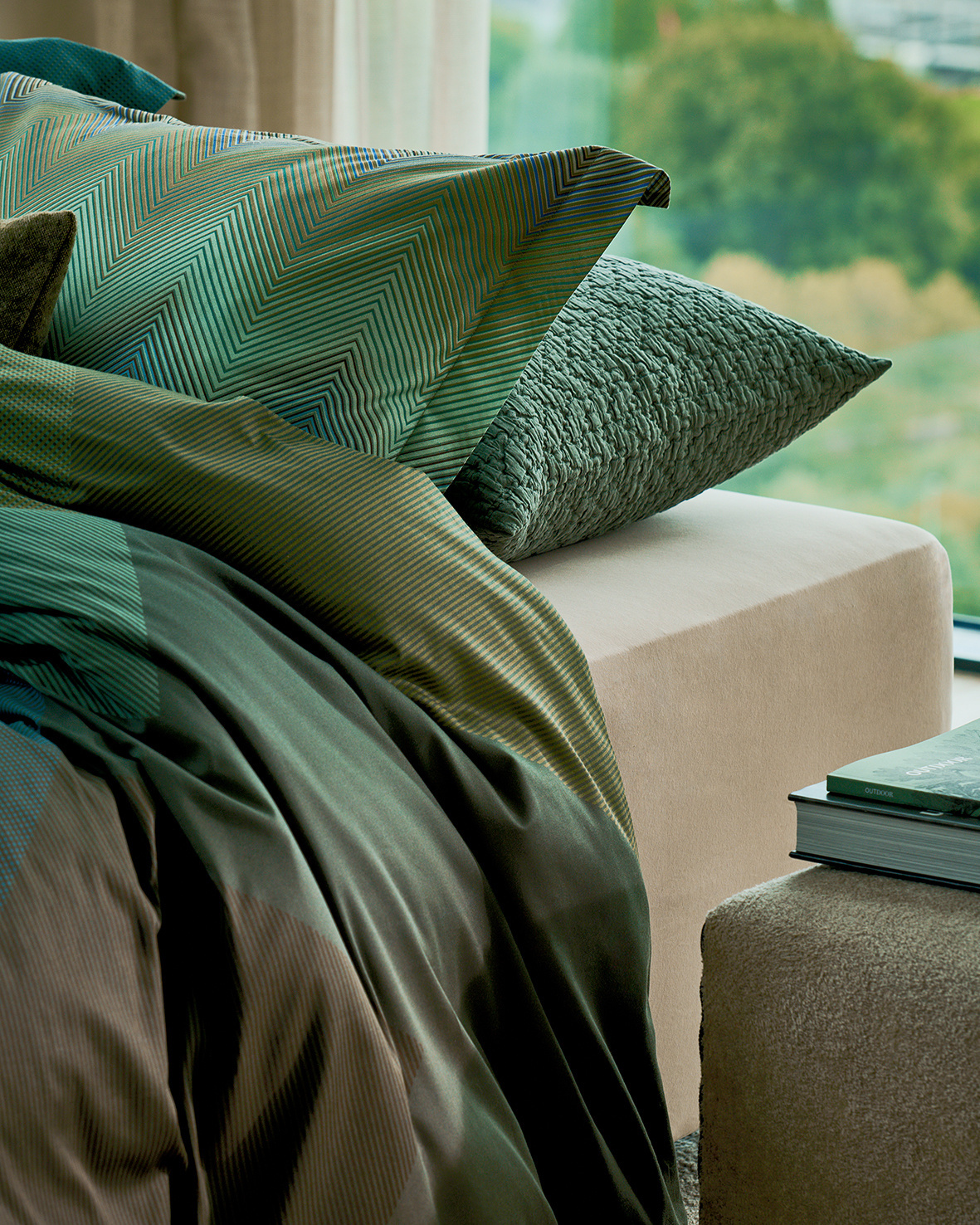 Duvet cover SNOOZE multi 240x220 cm (satin cotton)