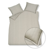 Housse de couette PURE 72 Gris froid 140x220 cm (lin/coton)