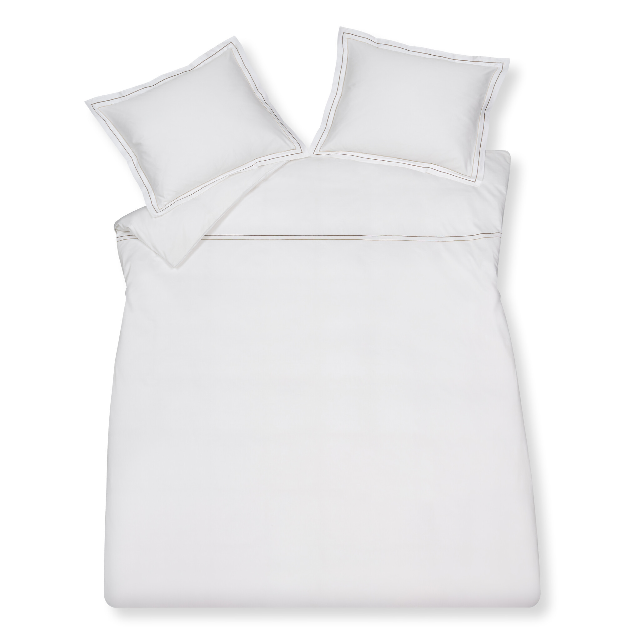 Duvet cover PURITY Naples 200x220 cm, color Sand (satin cotton)